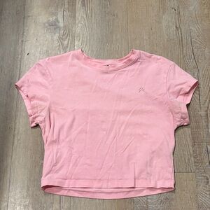 Oner active petal Pink cotton Crop Top